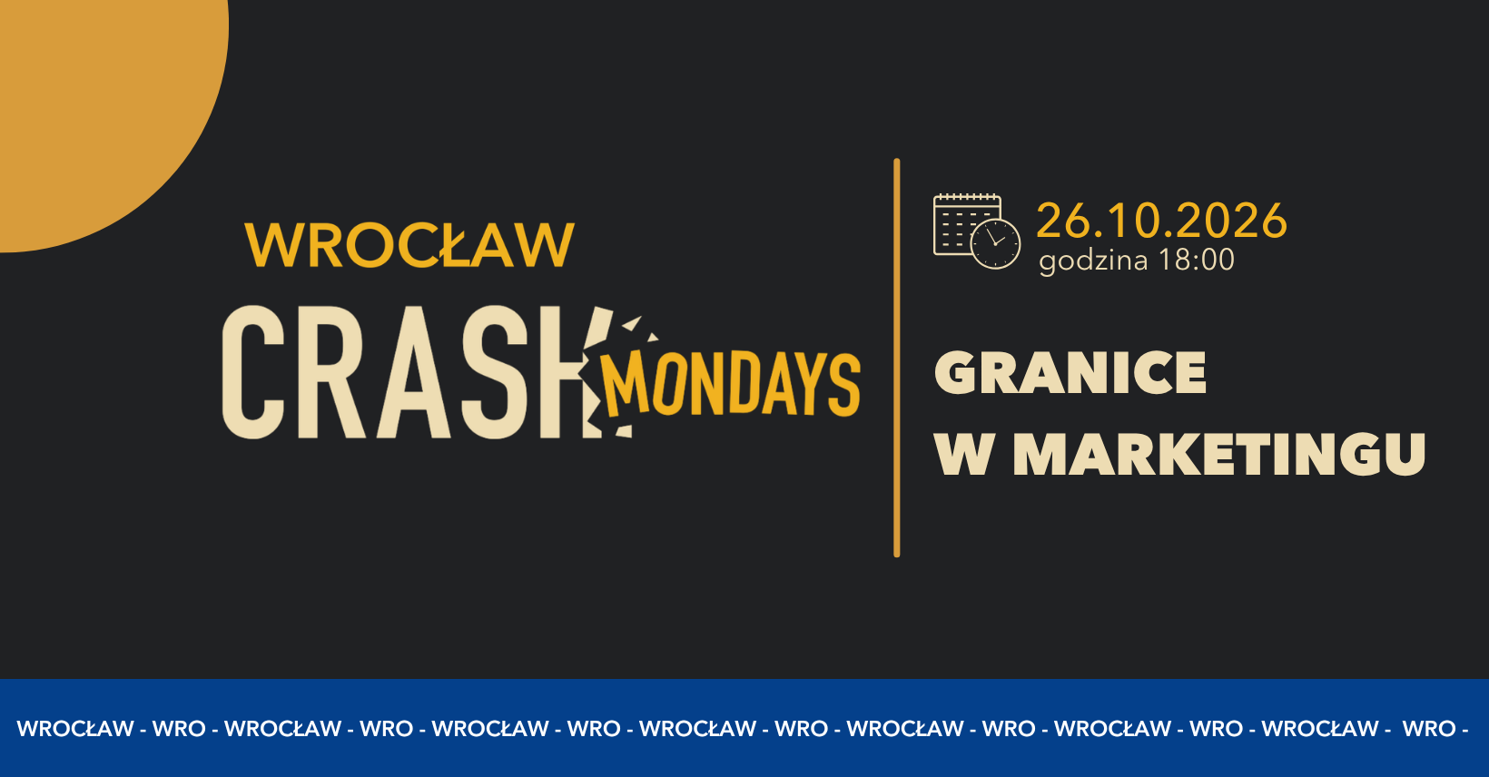 granice w marketingu crash mondays wroclaw
